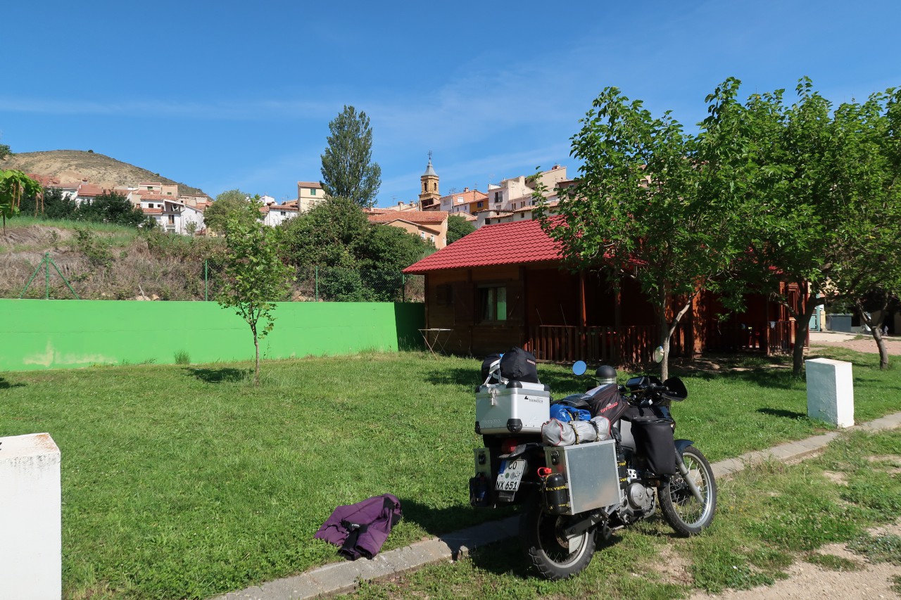 Kurz vor der Abfahrt in Canizar del Olivar