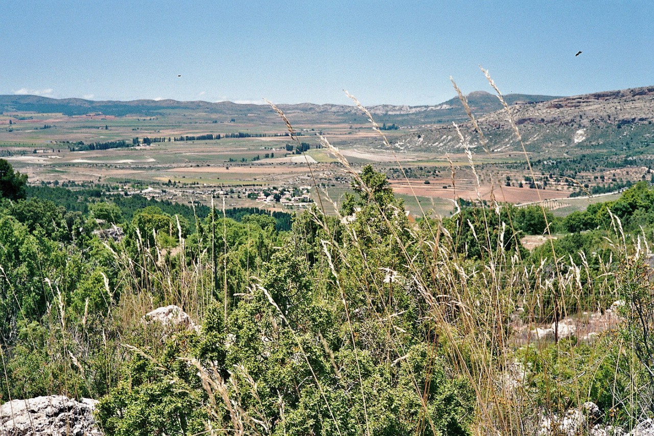 Rundblick vom Kastell in Caravaca