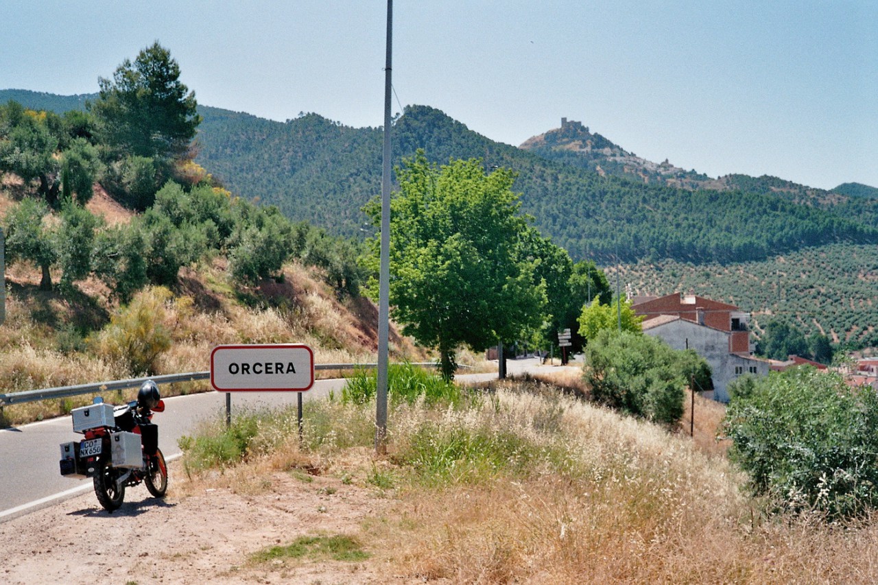 Auf dem Weg zum Castillo de la Segura