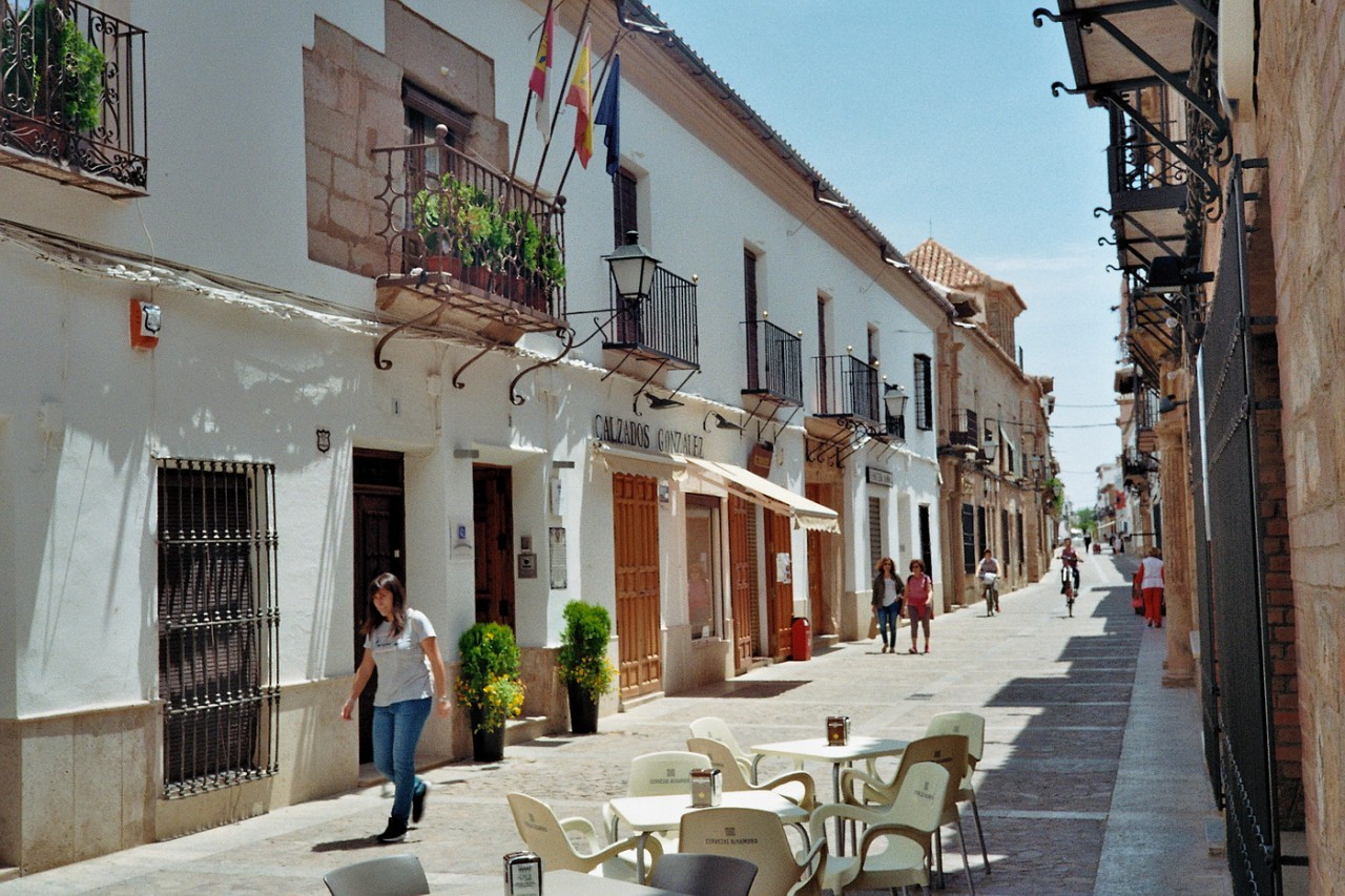 Gasse in Villanueva