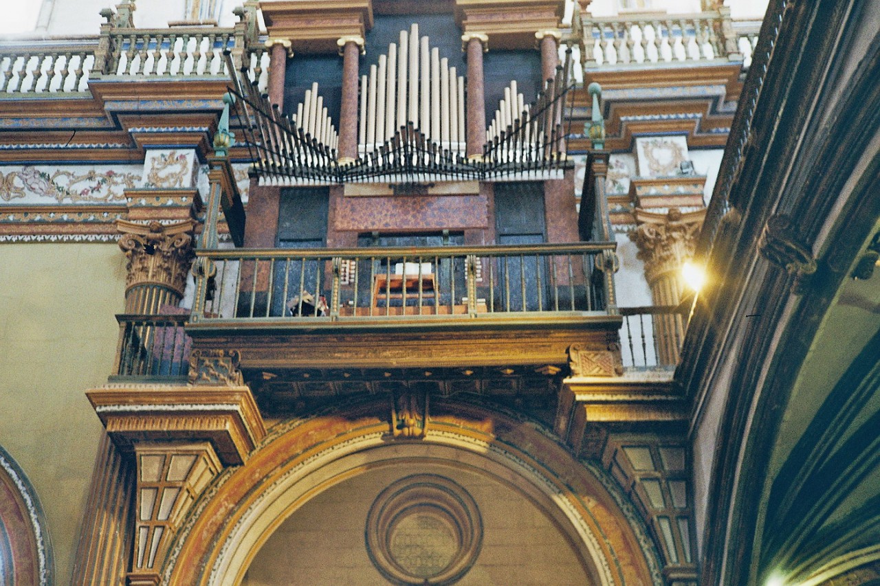 Orgel der Sacra Capilla del Salvador
