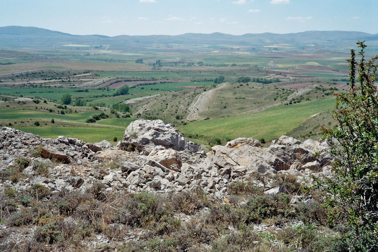 Blick über die Sierra del Pobo