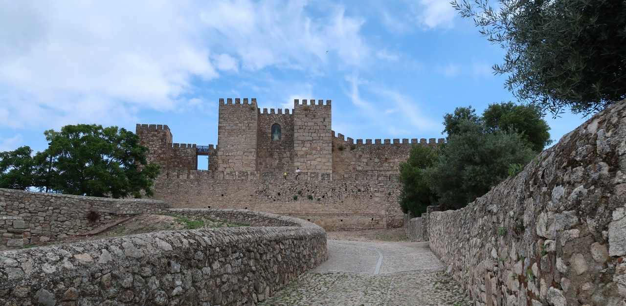 Aufstieg zur Alcazaba von Trujillo