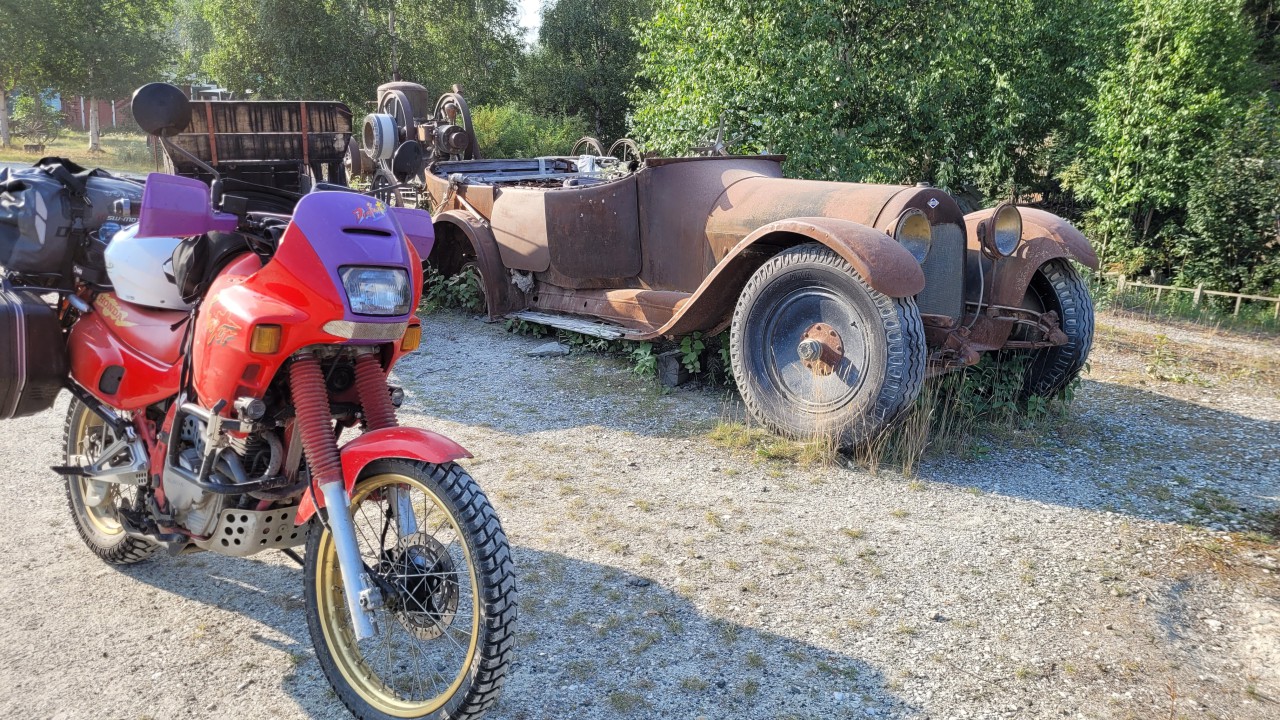 Am Klondike, bei Dawson City, Alaska