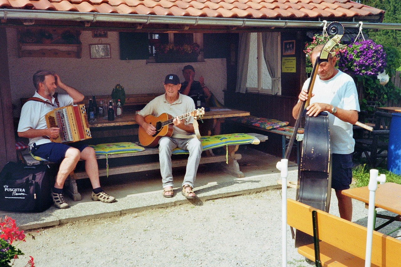 Pause bei Schrammelmusik