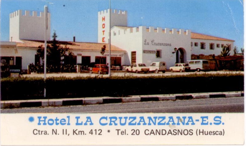 Das Hotel La Cuzanzana in Candasnos 1978