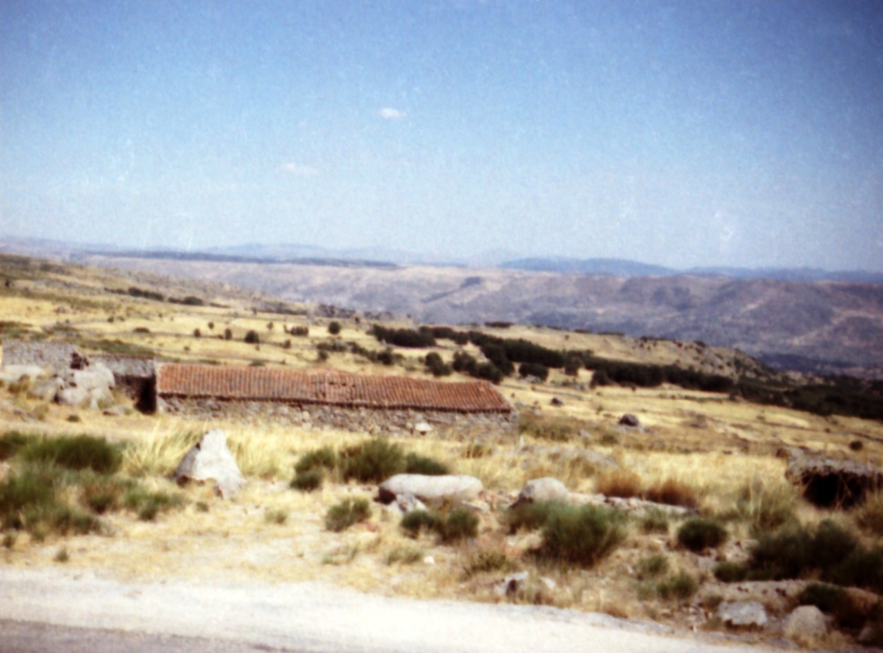 Einsame Landschaft westlich Aldea del Fresno.