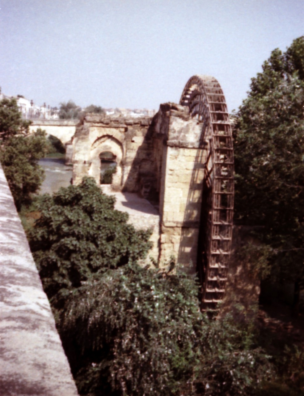 Maurisches Wasserrad am Rio Guadalvivir