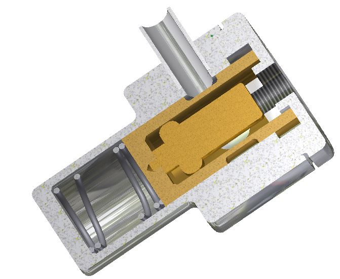 CAD-Model im Schnitt