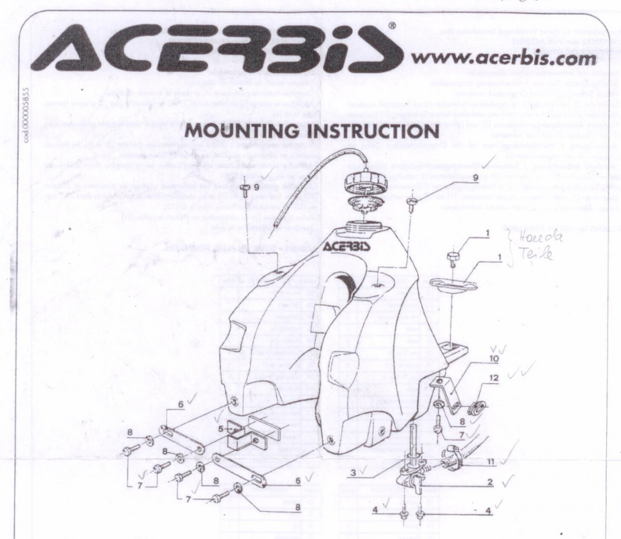 Acerbis RD 08