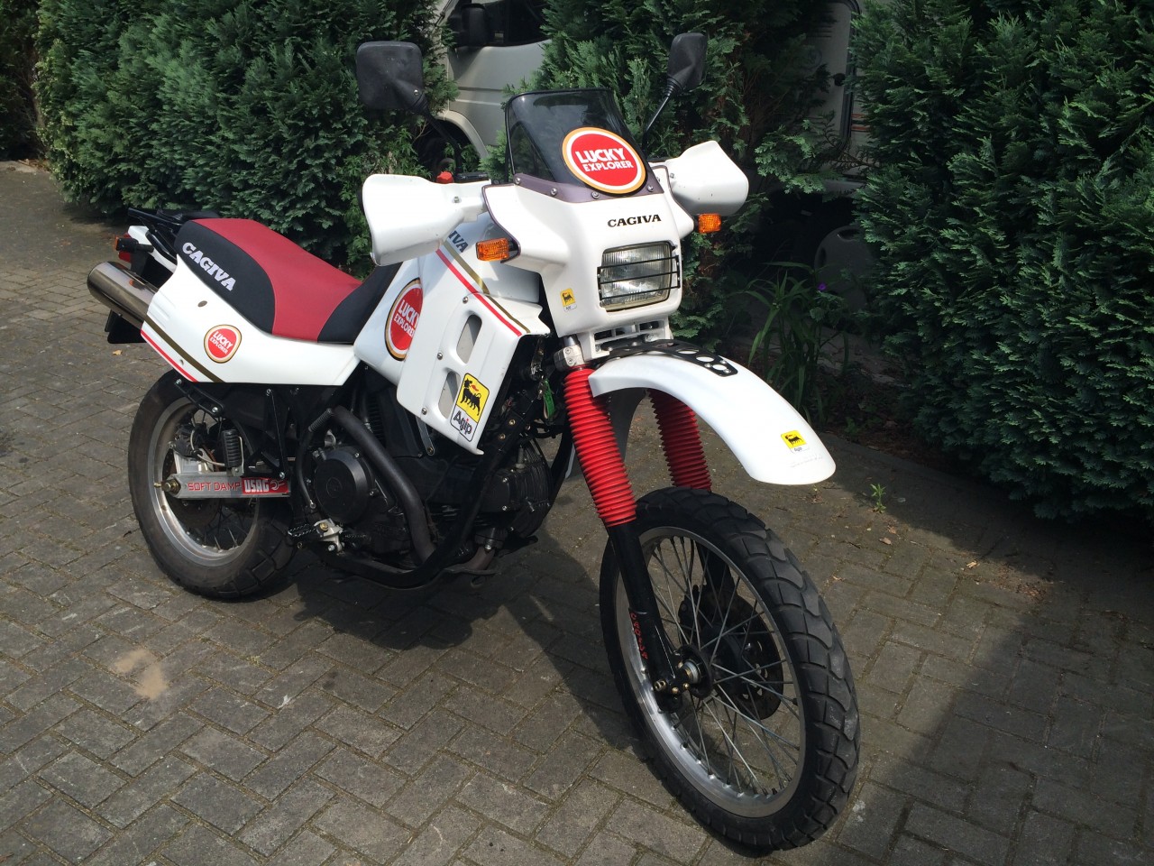 Cagiva Elefant 650 1N Bj 1985 - aktuell zerlegt