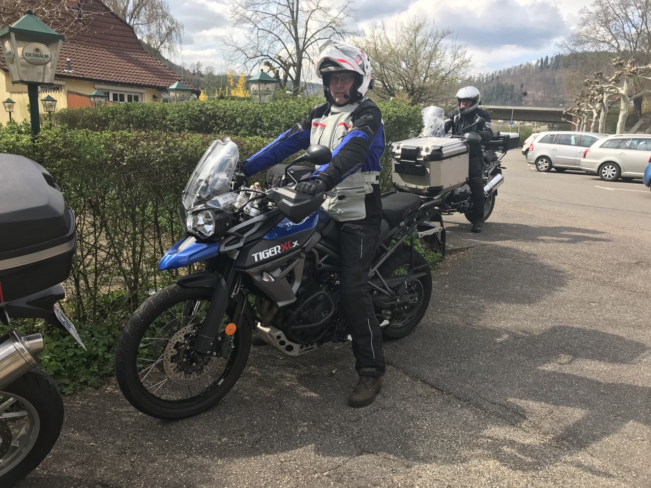 Hante auf Triumph Tiger 800 XCx