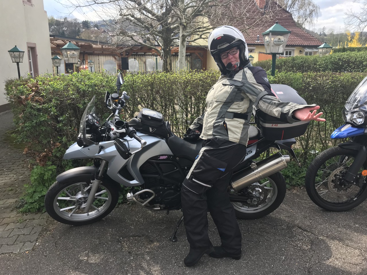 Timmelsjoch auf BMW F700GS